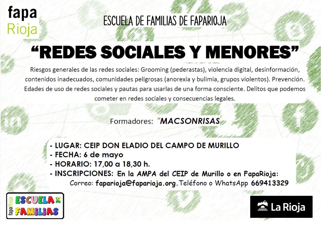 CURSO «REDES SOCIALES Y&nbsp;MENORES»